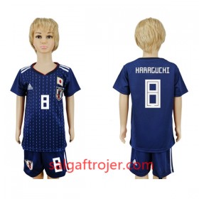 Japan Fodboldtrøjer Haraguchi 8 Børn Hjemmebanesæt VM 2018